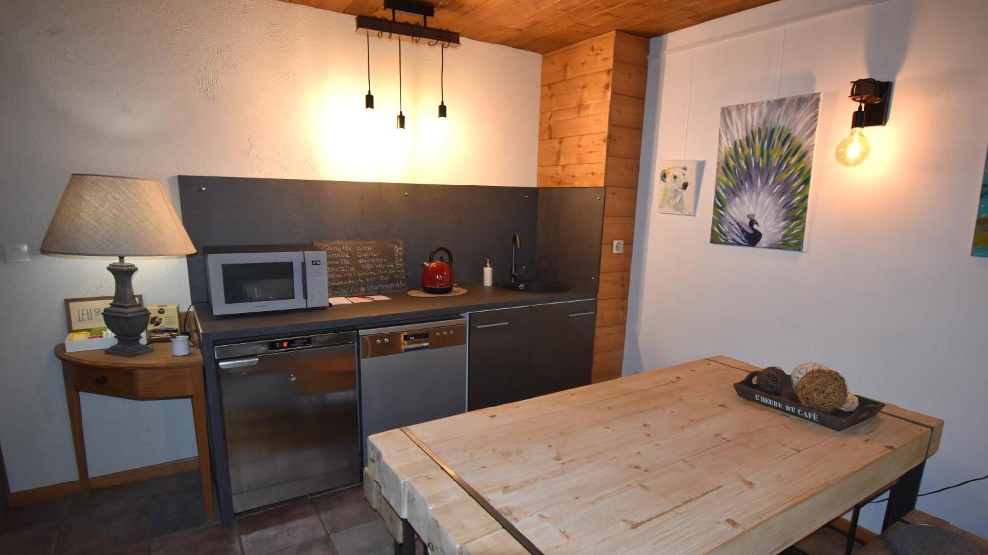 La Cle Des Bois Bed & Breakfast Le Bourg-dʼOisans Екстериор снимка